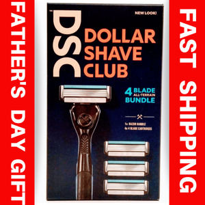 Dollar Shave Club 4-Blade Razor Bundle FATHERS DAY